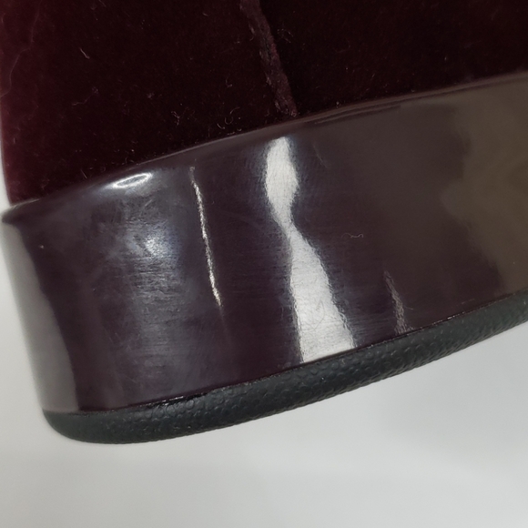 Isaac Mizrahi Live Purple Platform Flats - Picture 9 of 12